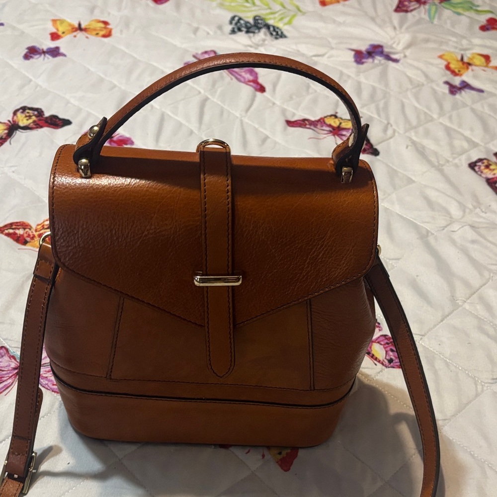 Divina Firenze Genuine Leather Shoulder Bag - Picture 7 of 9